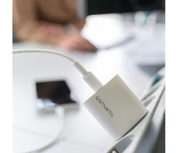4smarts Ładowarka sieciowa VoltPlug 20W PD USB-C biały - 1486743 - zdjęcie 4